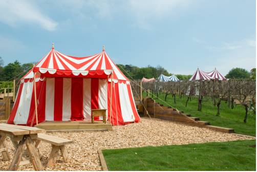 Knights Glamping at Leeds Castle