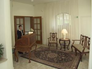 Erazm hotel next to the Villa Decius palace