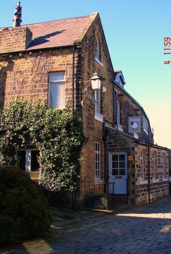 Weavers in Haworth in